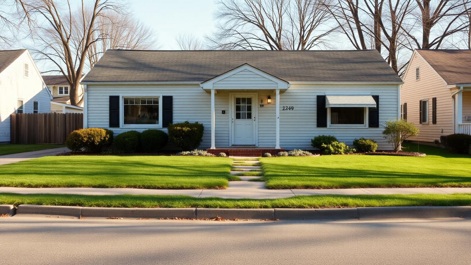 Veteran housing exterior